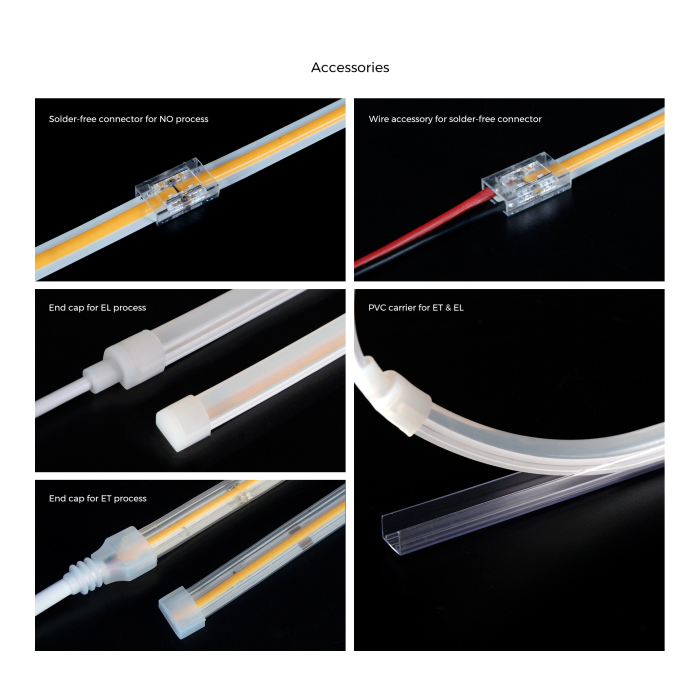 LED стрічка COLORS COB-24V-IP20 15W 1350Lm 3000K 5м (DF15-24V-8mm-WW)