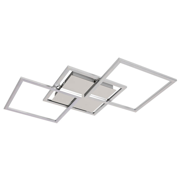 Світлодіодна люстра MONZA 40W 4000K хром, Люстри LED