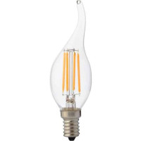 Світлодіодна лампа FILAMENT FLAME-6 6W Е14 4200К, Лампи світлодіодні