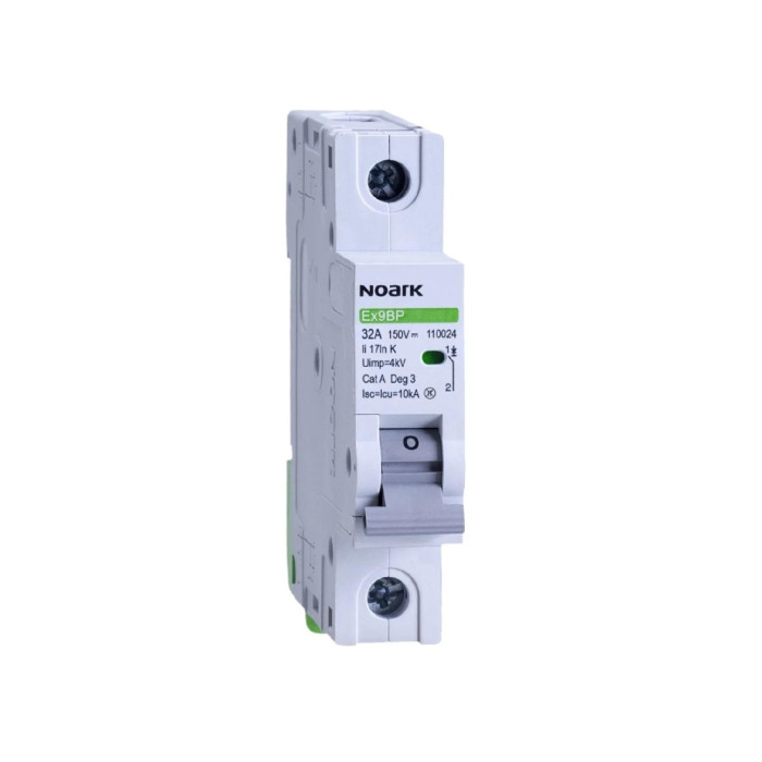 DC Автоматичний вимикач 10 kA, хар-ка C, 3 A, 150 V DC, 1 полюс