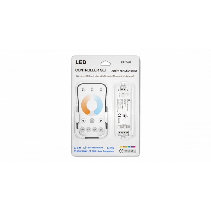 Пульт LED димера и контролер DEYA 5A*2CH (R7-1+V2)