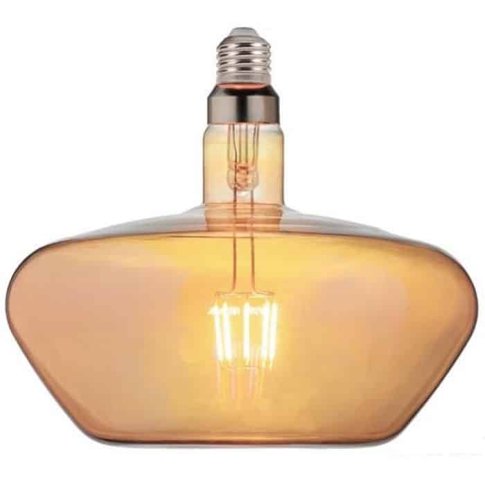 Світлодіодна лампа Filament GINZA 8W Е27 Янтар, Лампи світлодіодні