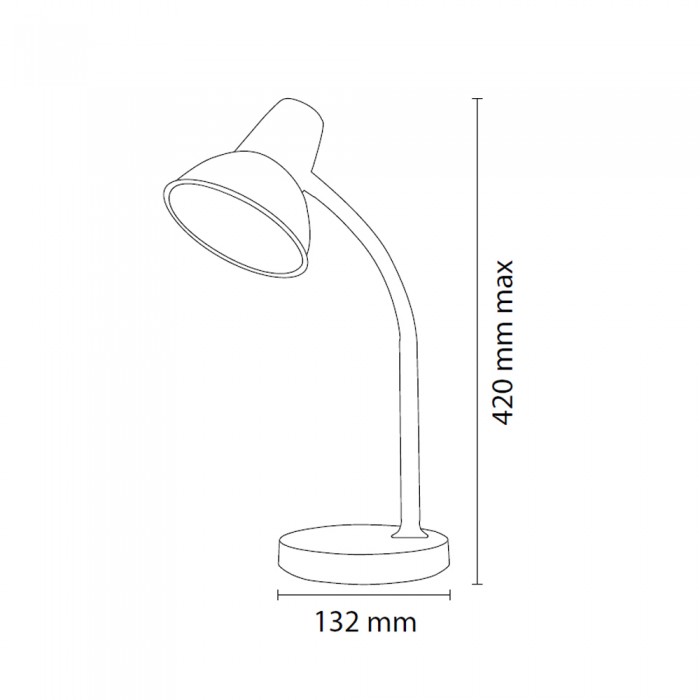 Світильник настільний LED BESTE 5W білий