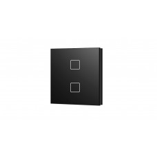 Панель LED димера DEYA ZigBee на 2 зони (TS2(WZS)-Black)