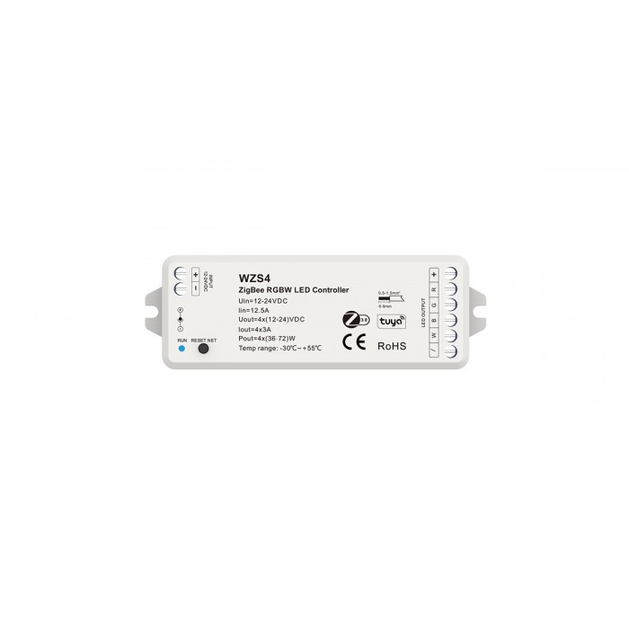 LED-контролер DEYA RGBW 12-24VDC, 3A*4CH (WZS4)