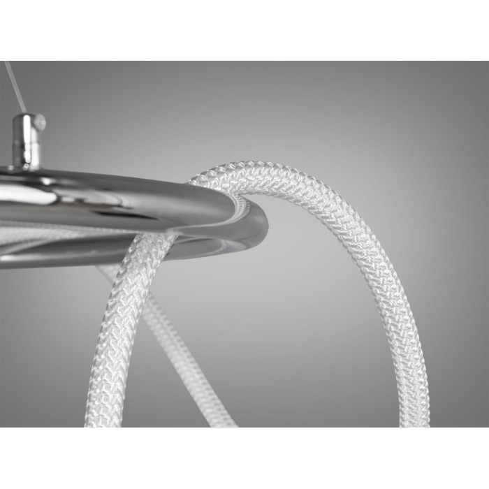 Новинка світлодіодна люстра шланг для ресторану, 48W,хром