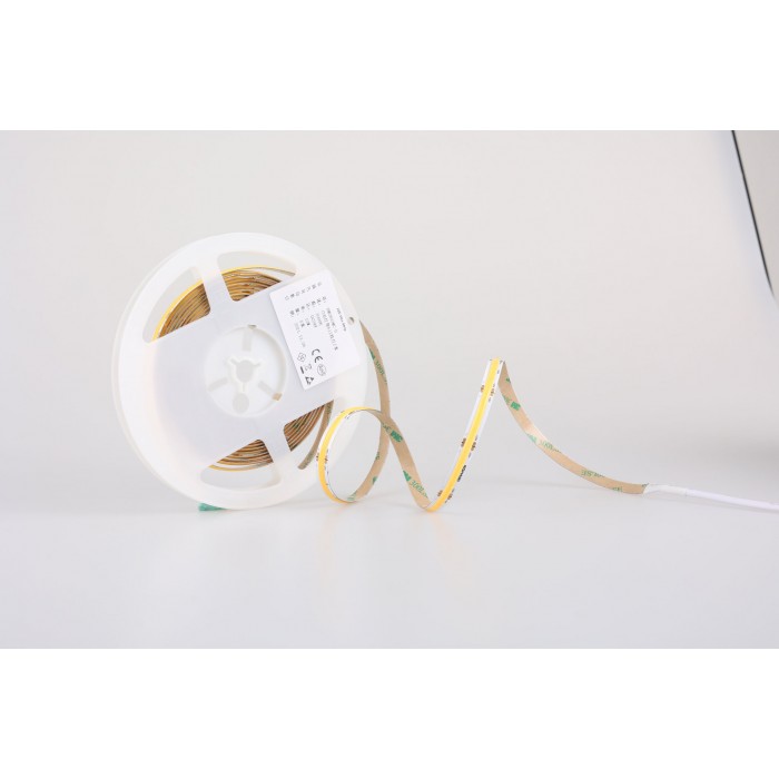 LED стрічка RISHANG COB-24V-IP20 10W 900Lm 4000K 5м (RM0801EC-A-NW)