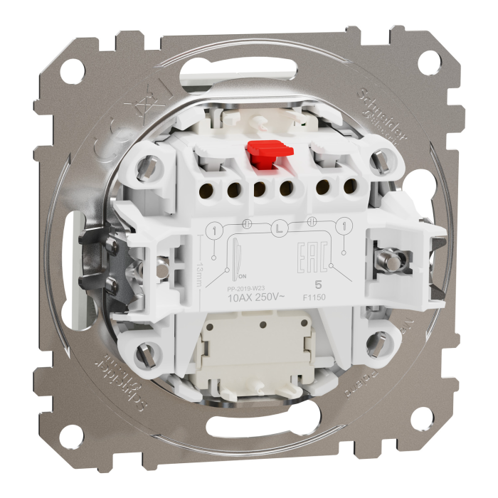 Двоклав в-кач з підсв Білий Sedna Design, Білий, Sedna Design & Elements