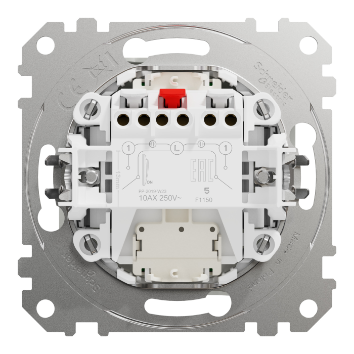Двоклав в-кач з підсв Білий Sedna Design, Білий, Sedna Design & Elements