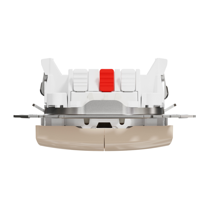 Двоклав вим з підсв Бежевий Sedna Design, Бежевий, Sedna Design & Elements