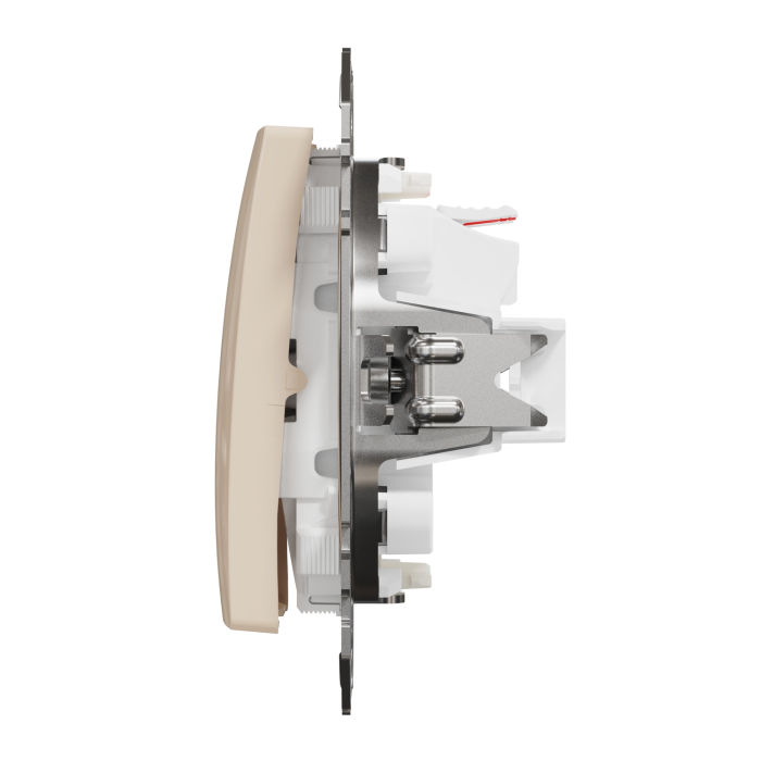 Двоклав вим з підсв Бежевий Sedna Design, Бежевий, Sedna Design & Elements