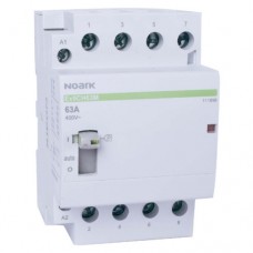 Модульний контактор з РК, 63A , 24V AC, 4 NC контакти