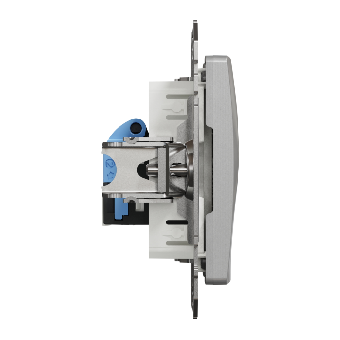 Од роз RJ45 CAT6 UTP Ал Sedna Design, Чорний, Sedna Design & Elements