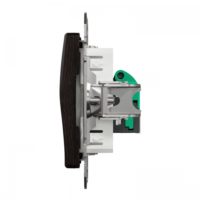 Од розRJ45 CAT 5E UTP Вен Sedna Elements, Венге, Sedna Design & Elements