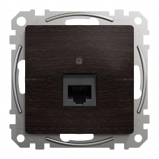 Од розRJ45 CAT 5E UTP Вен Sedna Elements, Венге, Sedna Design & Elements