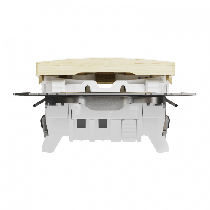 Однокл перемикач Береза Sedna Elements, Береза, Sedna Design & Elements
