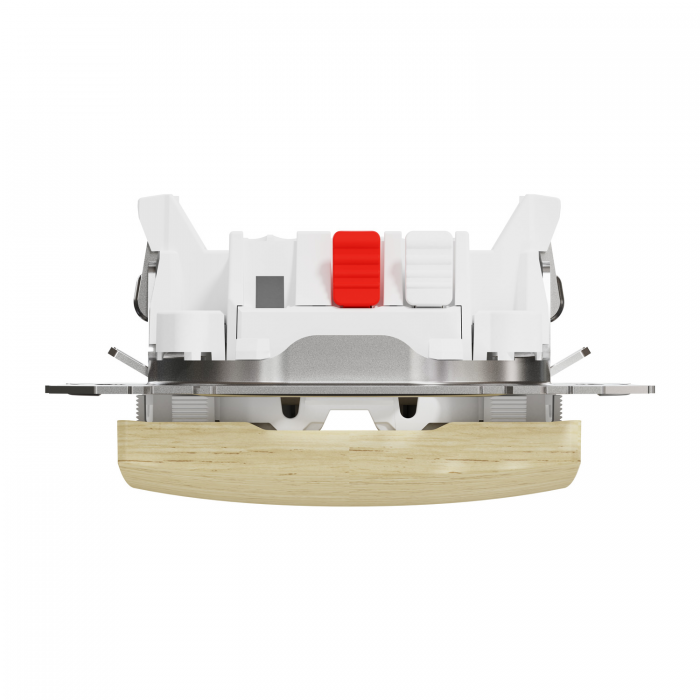 Однокл перемикач Береза Sedna Elements, Береза, Sedna Design & Elements