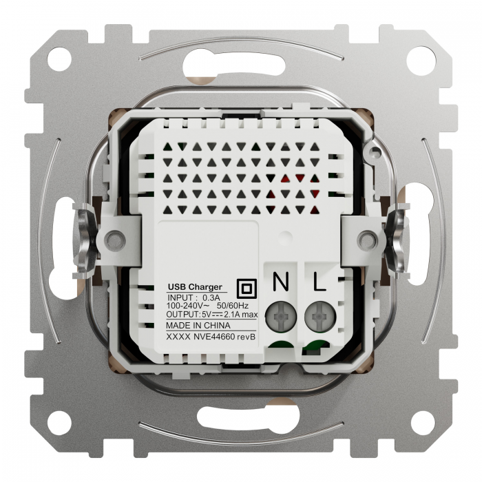 USB роз A+A 2,1A Бежевий Sedna Design, Бежевий, Sedna Design & Elements