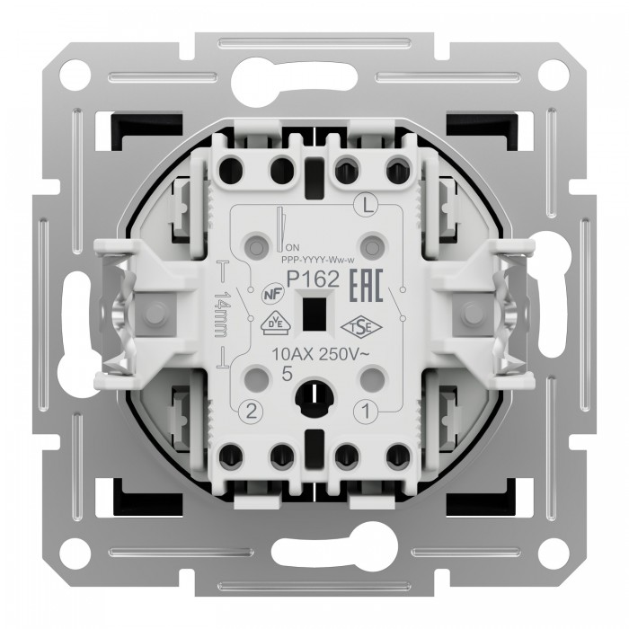 ВИМИКАЧ ДВОКЛАВ САМОЗАЖ ASFORA АНТР.