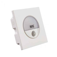 Світлодіодний світильник сходовий GOLD 3W (з датчиком), Білий, Світильники вбудовані