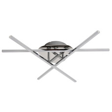 Світлодіодна люстра TROYA 24W 4000K хром, Люстри LED