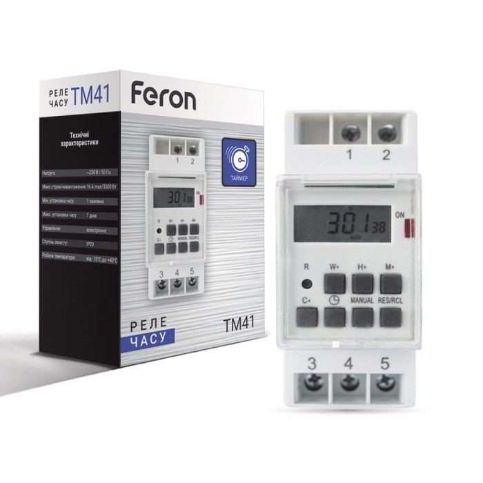 Реле часу Feron TM41 Реле часу Feron TM41