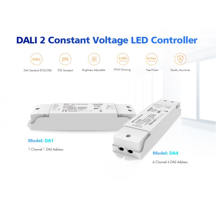 LED-димер DEYA 12-24VDC, 5A*4CH(DA4)
