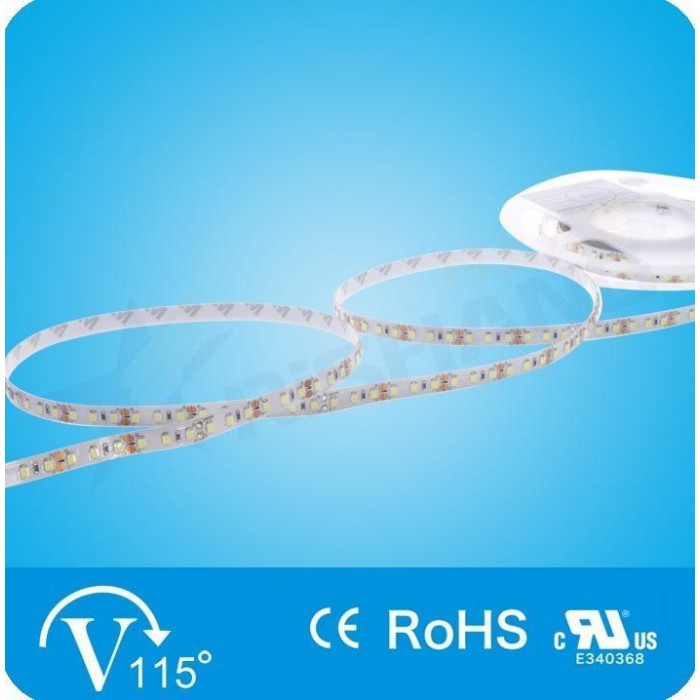 LED стрічка RISHANG 120-2835-12V-IP65 8.6W 630Lm 4000K 5м (RD60C0TA-B-NW)