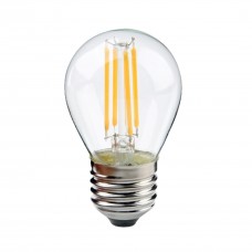 Світлодіодна лампа FILAMENT BALL-6 6W Е27 2700К, Лампи світлодіодні