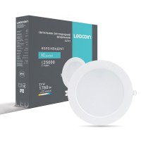 Світлодіодний вбудований світильник Ledcoin AL512 22Вт 6500K