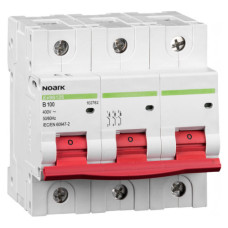 Автоматичний вимикач 25 kA, хар-ка D, 20 A, 3+N полюси