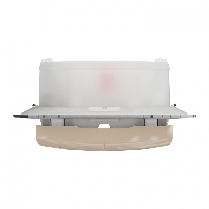 Двокл вим IP44 Бежевий Sedna Design, Бежевий, Вимикач