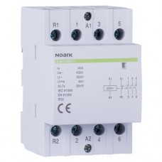 Модульний контактор, 63 A, котушка 24 V, 1NC+1NO