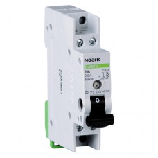 Модульний перемикач, 16 A, 2 NC, із LED 230 V AC/DC