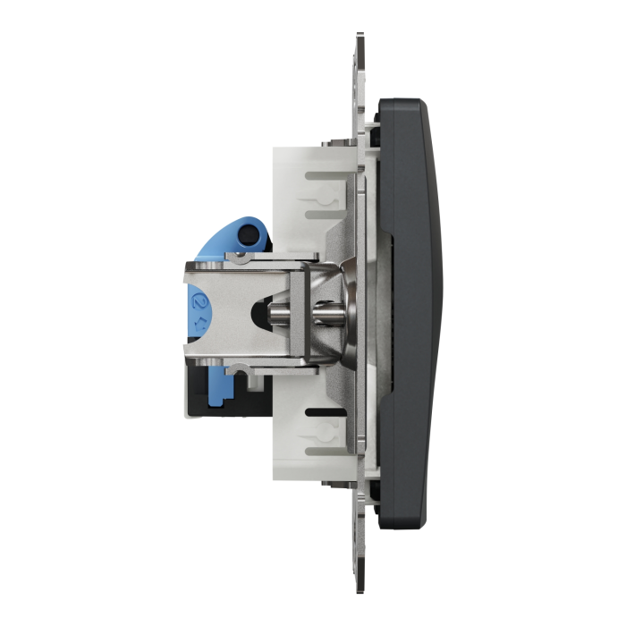 Од роз RJ45 CAT6 UTP Чор Sedna Design, Чорний, Sedna Design & Elements