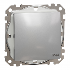 Однокл вим IP44 Алюм Sedna Design, Алюміній, Sedna Design & Elements