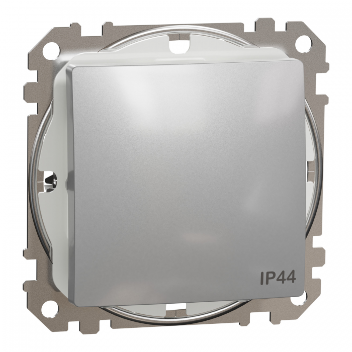 Однокл вим IP44 Алюм Sedna Design, Алюміній, Sedna Design & Elements