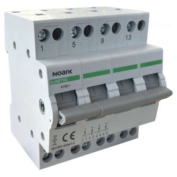 Перемикач навантаження (I-0-II), 4CO , 16A