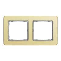 Рамка 2-пост Мат Золото Sedna Elements, Матове золото, Sedna Design & Elements