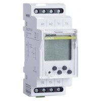 Сутінковий вимикач, цифровий, 1 канал, 1 NO, напруга 230V,