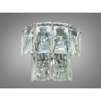 Дизайнерське, стильне, гармонійне бра з кришталю в класичному стилі, хр