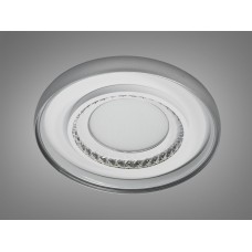 Круглий LED світильник з регулюванням кольору світла, 48W, білий