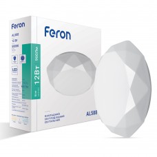 Світлодіодний накладний світильник Feron AL588 12Вт 5000K білий