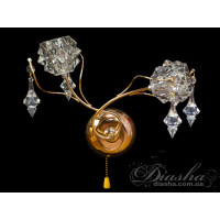 Ультрасучасне, дизайнерське світлодіодне бра "Квіткові мотиви" потужн�