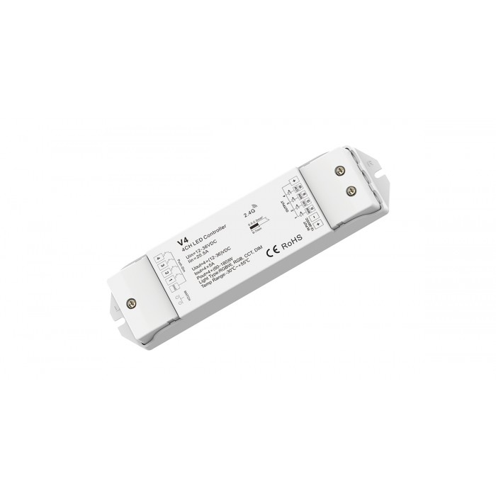 LED-контролер DEYA 12-36VDC, 5A*4CH (V4)