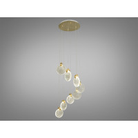 Сучасна світлодіодна люстра потужністю 24W