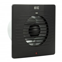 Вентилятор 12W (10 см) чорний, ВЕНТИЛЯТОРИ