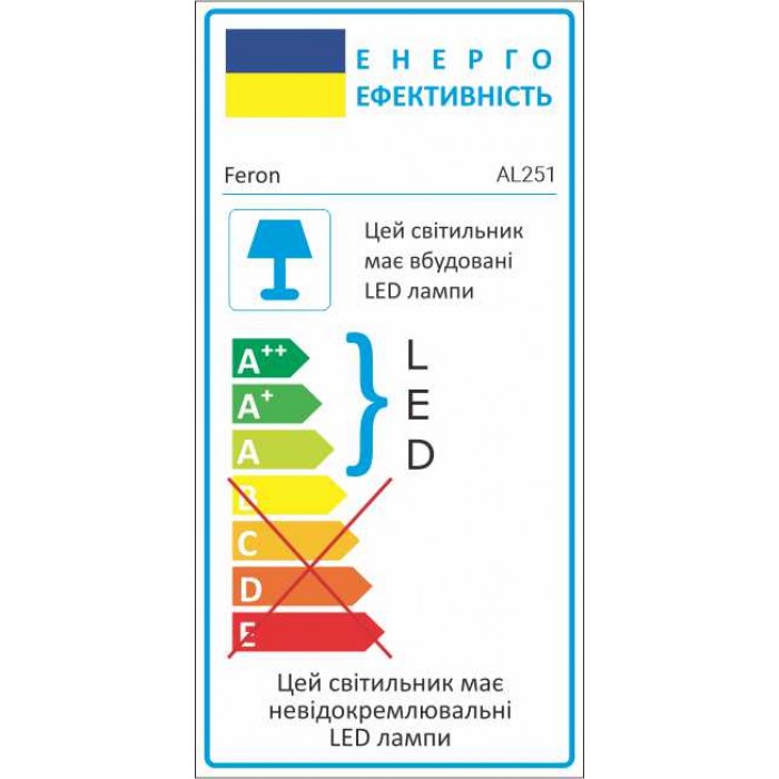 Світлодіодний світильник Feron AL251 30Вт 4000K