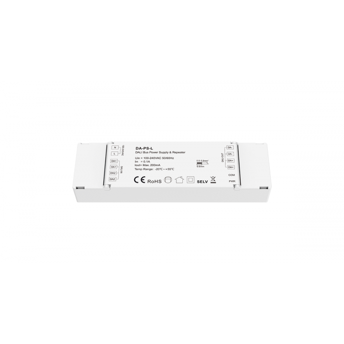 LED-повторювач та блок живлення DEYA 100-240VAC, 200mA (DA-PS-L)