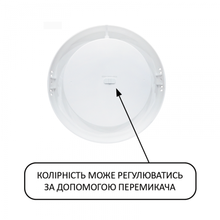 Світлодіодний світильник MILENA-18 3CCT 18W білий
